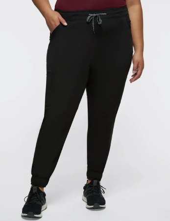 Jaanuu Women’s Mesh-Enhanced Jogger