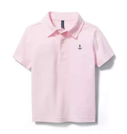 Janie and Jack Pique Polo Pink Review