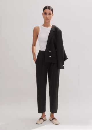 ME+EM Textured Tailoring Tapered Pant