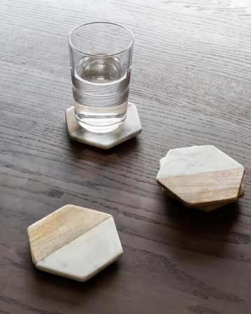 Review of the McGee & Co. Hex Coasters Set of 4